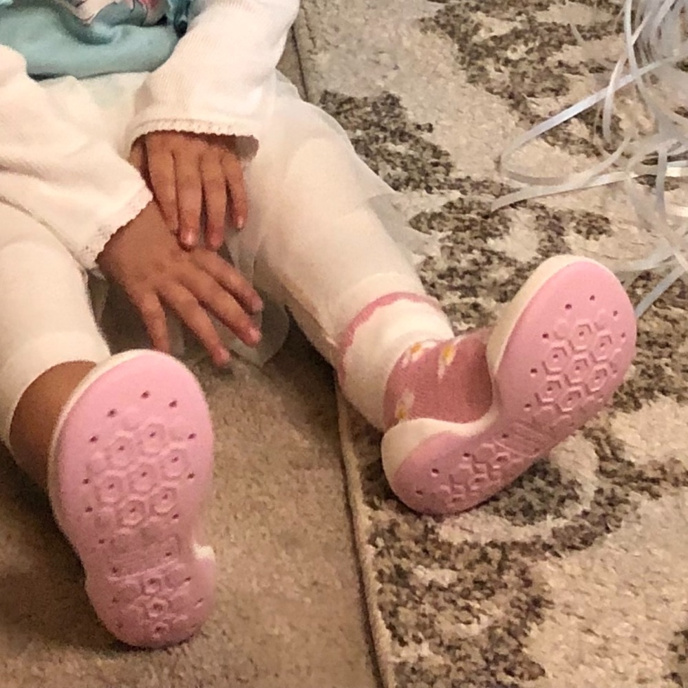 pink color 6-12 months shoes